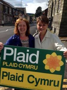 Jill Evans a Leanne Wood