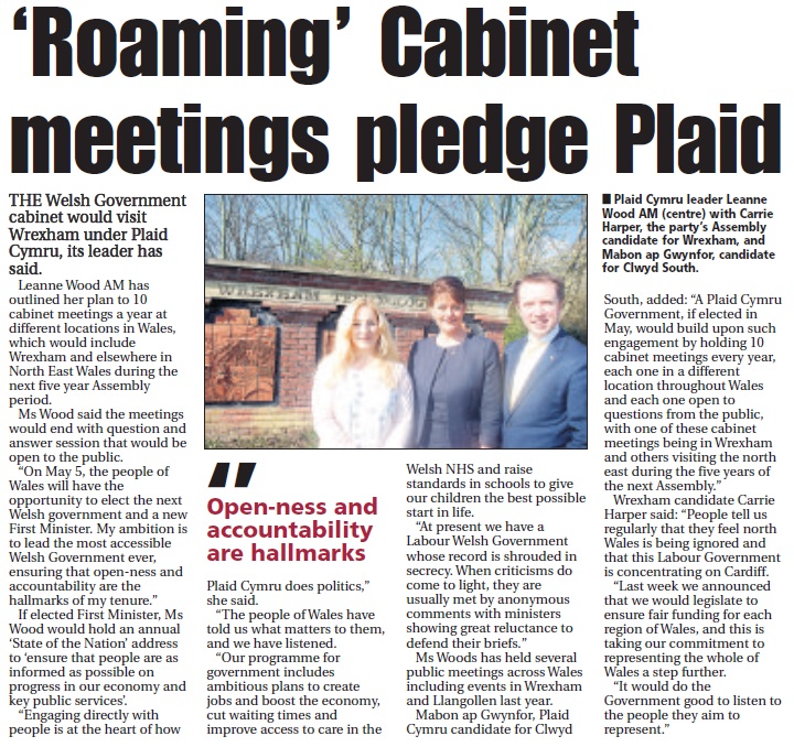 Roaming Cabinet Leader 02022016