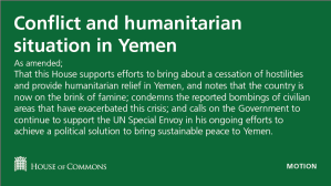 Yemen Motion